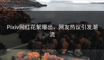 Pixiv网红花絮曝出，网友热议引发潮流